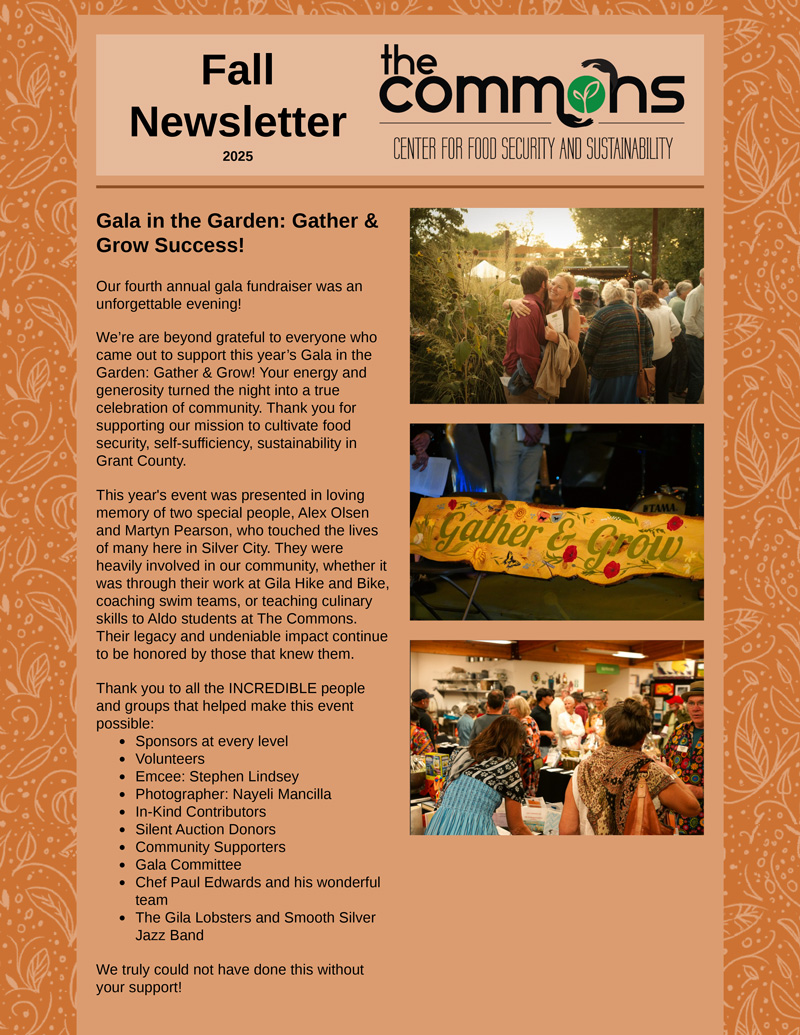 Fall-Newsletter