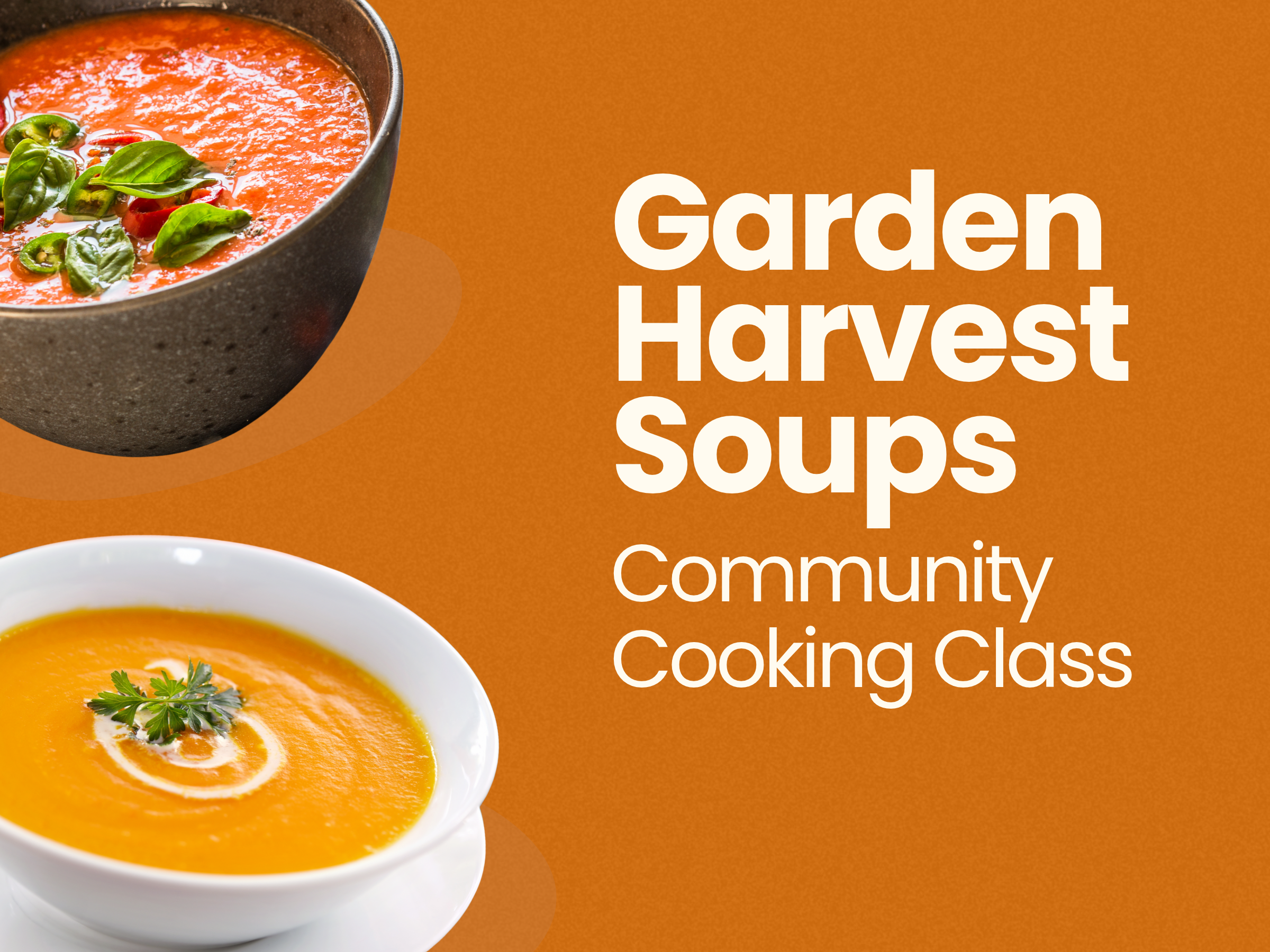Oct. 22nd: Community Cooking Class